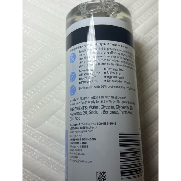 Neutrogena Alcohol Free Toner 8.0 fl oz Clear - Picture 4 of 5